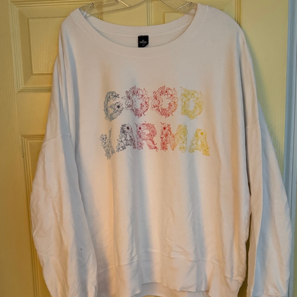 Good Karma Multicolor Crew Neck Sweater